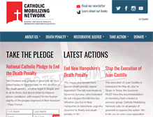 Tablet Screenshot of catholicsmobilizing.org